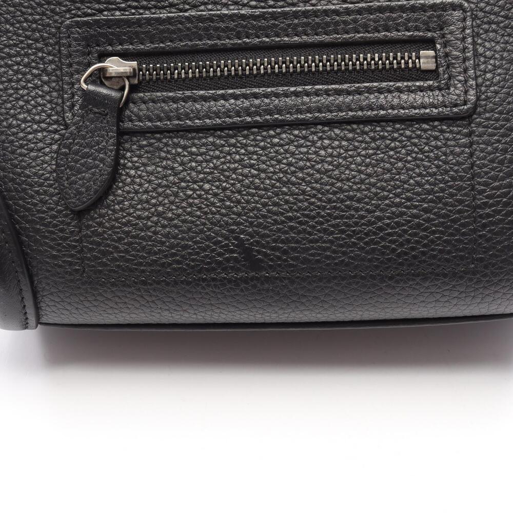Celine Luggage 2way Shopper Handbag Leather Black - Picture 7 of 9